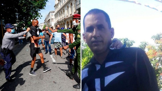 Primer teniente retirado rompe el silencio y denuncia abuso policial el 11j Varios de sus familiares estuvieron vinculados a las protestas del 11J en la localidad El Caney, provincia Santiago de Cuba