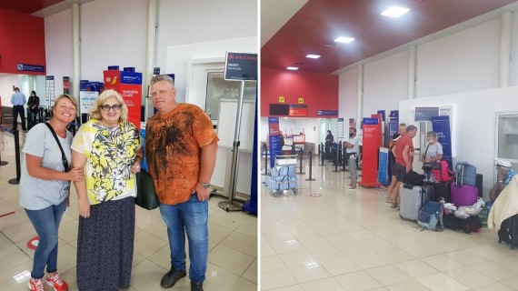 Regresan a su país 300 turistas rusos varados en Cuba "Aeroflot trajo a 300 turistas rusos de Cuba a su tierra natal. A pesar de todo, los rusos están regresando a Rusia", indicó la sede diplomática en su Twitter oficial