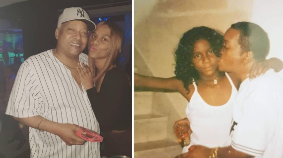 Bárbara y su padre José Luis Cortés Bárbara y su padre José Luis Cortés