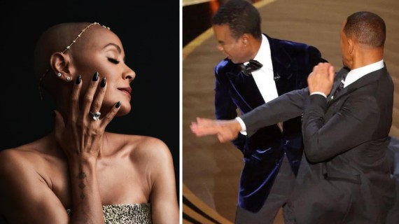 Jada Pinkett Smith y bofetada de Will a Chris Rock. Collage: ADN Cuba Jada Pinkett Smith y bofetada de Will a Chris Rock. Collage: ADN Cuba