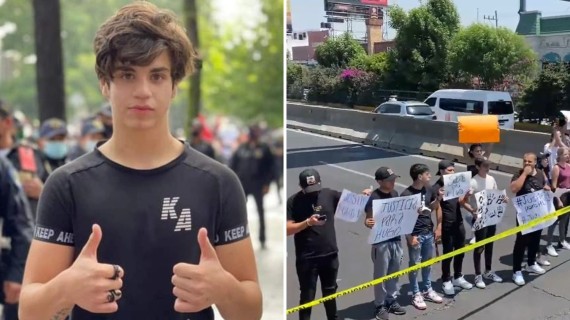 Piden #JusticiaParaHugo, adolescente de origen cubano asesinado en México  Los manifestantes exigen justicia para el joven asesinado, ya que el presunto culpable aun está prófugo