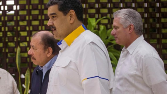 Daniel Ortega, Nicolás Maduro, Miguel Díaz-Canel Daniel Ortega, Nicolás Maduro, Miguel Díaz-Canel
