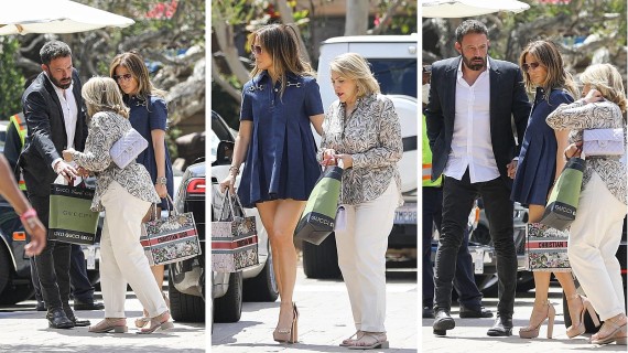 Los famosos se ven muy cómodos compartiendo con la familia Los famosos se ven muy cómodos compartiendo con la familia