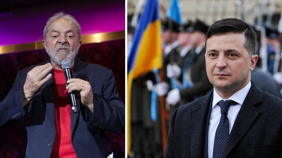Lula da Silva y Zelensky. Fotomontaje: ADN Cuba Lula da Silva y Zelensky. Fotomontaje: ADN Cuba