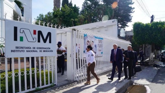 Instituto Nacional de Migración de México, imagen referencial. Instituto Nacional de Migración de México, imagen referencial.