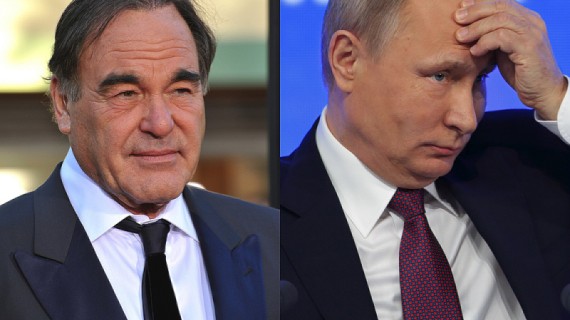 Oliver Stone y Vladimir Putin | Shutterstock
