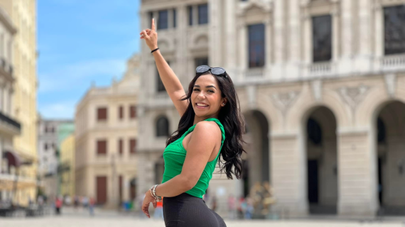 Influencer Paola Castillo de vacaciones en Cuba Influencer Paola Castillo de vacaciones en Cuba