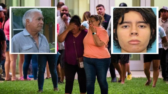 Abuelo del asesino de Texas dice que "no tenía idea" de sus rifles AR-15 Abuelo del asesino de Texas dice que "no tenía idea" de sus rifles AR-15