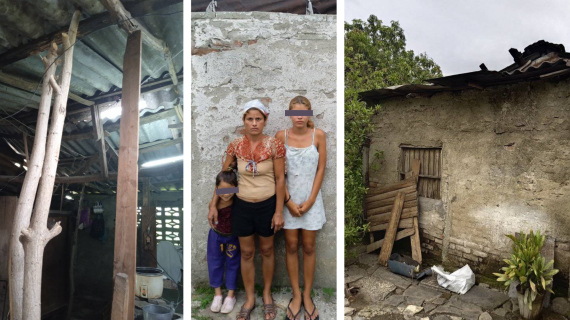Madre teme por la vida de su hija y de sus nietas Madre teme por la vida de su hija y de sus nietas