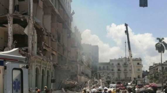 Se recupera turista español víctima de explosión en Hotel Saratoga La española Cristina López-Cerón, pareja de César Román, fue una de las fallecidas en el accidente masivo