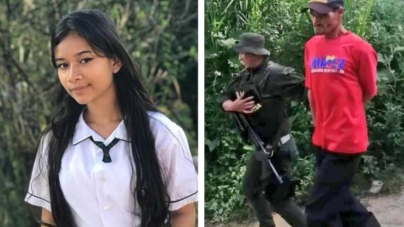 Karina Blanco y presunto asesino Karina Blanco y presunto asesino
