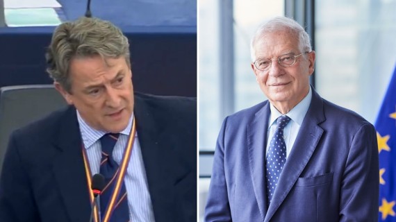 Eurodiputado critica a Borrell por apoyar medidas de Biden para Cuba Tertsch calificó a Borrell como "cómplice de la dictadura de Cuba que utiliza su cargo para proteger siempre que puede a la banda criminal de parásitos que la dirige"