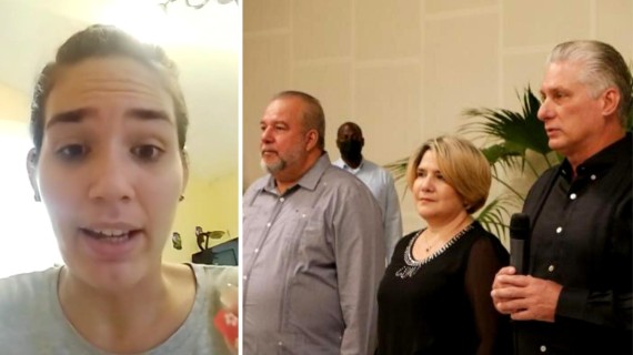 Amelia Clazadilla, madre cubana critica al régimen. Amelia Clazadilla, madre cubana critica al régimen.