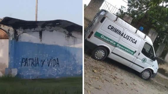 Cuba: cartel anticastrista moviliza a Policía Cuba: cartel anticastrista moviliza a Policía