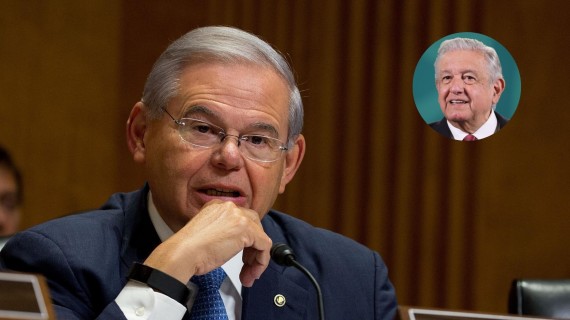 Bob Menéndez critica a AMLO Bob Menéndez critica a AMLO