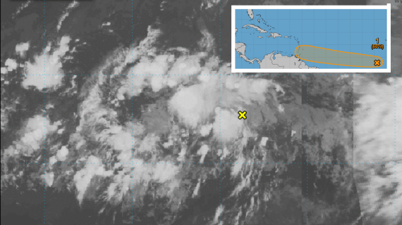 Alertan sobre posible depresión tropical  Alertan sobre posible depresión tropical