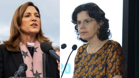 María Elvira Salazar y embajadora cubana en Estados Unidos. Fotomontaje: ADN Cuba María Elvira Salazar y embajadora cubana en Estados Unidos. Fotomontaje: ADN Cuba
