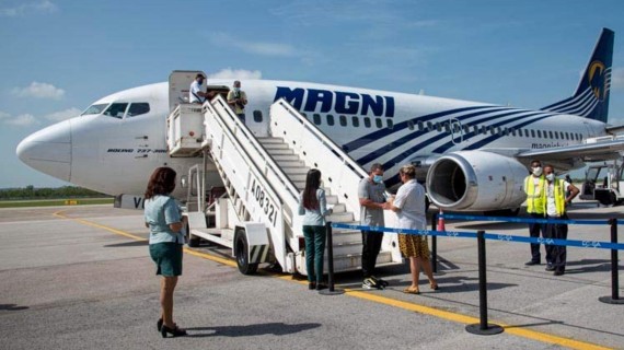 Repatriación de cubanos desde México. Foto: Prensa Latina