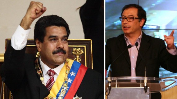 Nicolás Maduro y Gustavo Petro. Fotomontaje: ADN Cuba Nicolás Maduro y Gustavo Petro. Fotomontaje: ADN Cuba