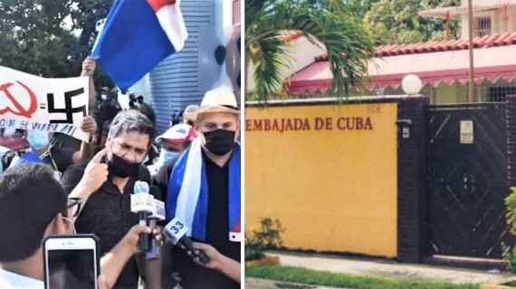 Cubanos protestarán en embajada en Dominicana Cubanos protestarán en embajada en Dominicana