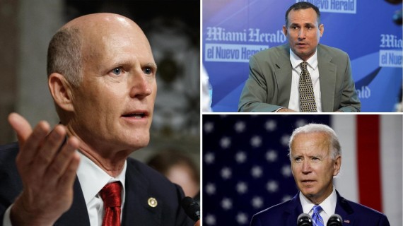 Senador Scott critica a Biden por no presionar por liberación de Ferrer. Senador Scott critica a Biden por no presionar por liberación de Ferrer.