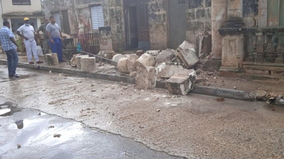 Se desploma un portal en Unión de Reyes, Matanzas Según informó el periodista oficialista Yaudel Rodríguez Vento, director de Radio Unión, no se reportan lesionados
