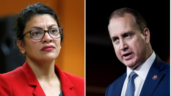 Rashida Tlaib y Mario Díaz-Balart se enfrentaron durante el debate parlamentario