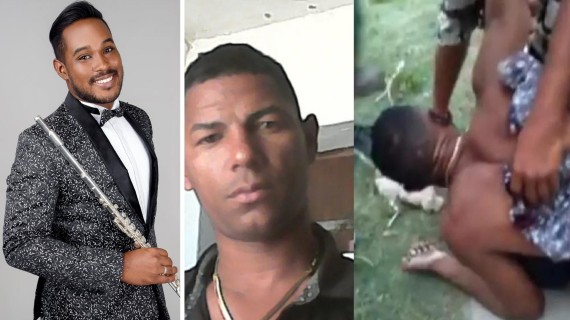 Ethiel Failde, músico cubano, y Diubis Laurencio, asesinado en protestas. Ethiel Failde, músico cubano, y Diubis Laurencio, asesinado en protestas.