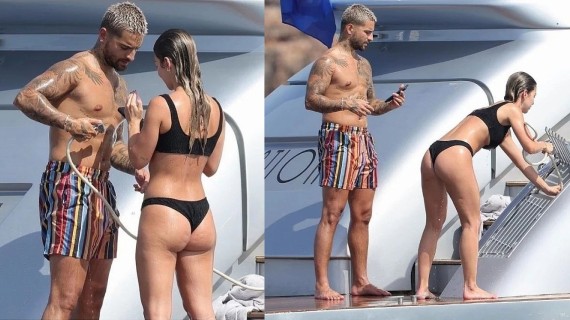 Maluma muy acaramelado con su novia Susy Gómez en un romántico paseo en yate  Maluma muy acaramelado con su novia Susy Gómez en un romántico paseo en yate