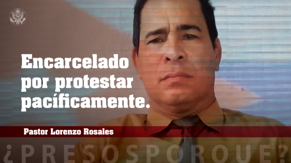 Embajada de Estados Unidos pide liberación de Lorenzo Rosales Fajardo Embajada de Estados Unidos pide liberación de Lorenzo Rosales Fajardo