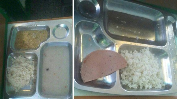 Comida que recibe embarazada en hospital de Cuba. Comida que recibe embarazada en hospital de Cuba.
