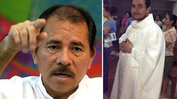 Régimen de Ortega detiene a otro sacerdote. Fotomontaje: ADN Cuba Régimen de Ortega detiene a otro sacerdote. Fotomontaje: ADN Cuba