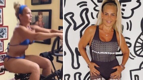 ¡Niurka Marcos regresa a rutina en bikini! ¡Niurka Marcos regresa a rutina en bikini!