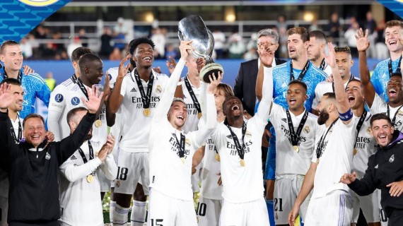 Real Madrid celebra triunfo en Europa. Foto: Twitter de Real Madrid. Real Madrid celebra triunfo en Europa. Foto: Twitter de Real Madrid.