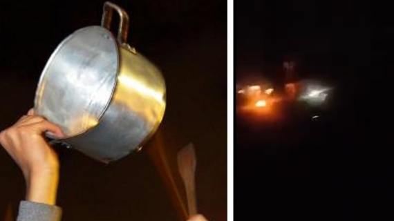 Cacerolazos en Güira de Melena y Bauta, Artemisa.  Cacerolazos en Güira de Melena y Bauta, Artemisa.