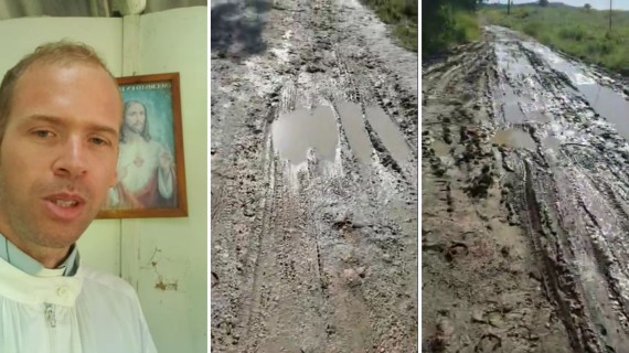Sacerdote expone dificultades en poblados rurales Sacerdote expone dificultades en poblados rurales