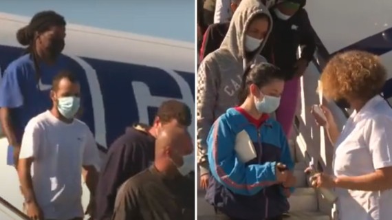 México devuelve otros 60 migrantes cubanos. Foto: Captura de Pantalla/Canal Caribe México devuelve otros 60 migrantes cubanos. Foto: Captura de Pantalla/Canal Caribe