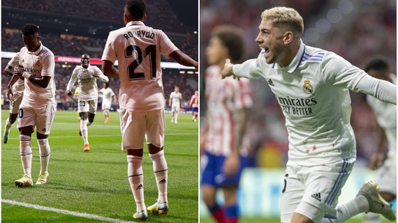 Real Madrid baila al Atlético en el derbi de la vergüenza para sus aficionados Real Madrid baila al Atlético en el derbi de la vergüenza para sus aficionados
