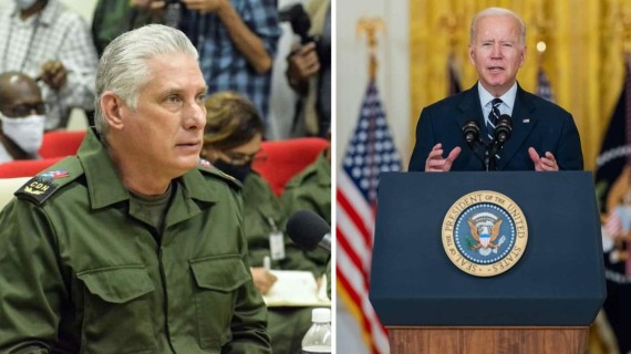 Díaz-Canel arremete contra Biden por embargo Díaz-Canel arremete contra Biden por embargo