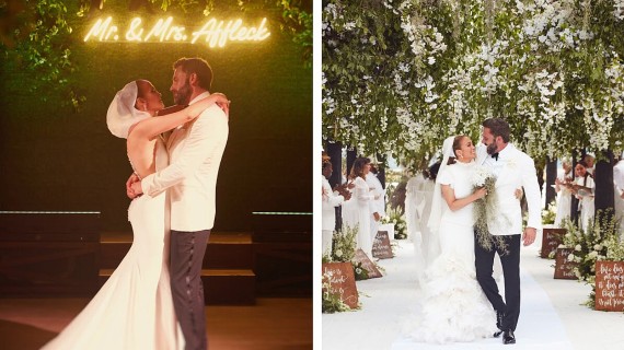 Jennifer López revela las primeras fotos de su boda con Ben Affleck: ¡Una belleza! Jennifer López revela las primeras fotos de su boda con Ben Affleck: ¡Una belleza!