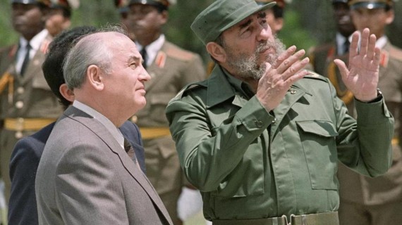 Gorbachov y Fidel Castro en Cuba. Foto: Archivo de Sputnik Gorbachov y Fidel Castro en Cuba. Foto: Archivo de Sputnik