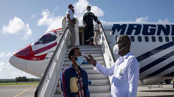 México y EEUU devuelven 66 migrantes a Cuba. Foto: Panchito González/Prensa Latina México y EEUU devuelven 66 migrantes a Cuba. Foto: Panchito González/Prensa Latina