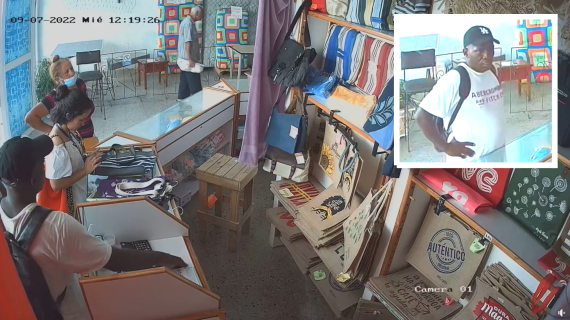 Robo a plena luz en tienda habanera Robo a plena luz en tienda habanera