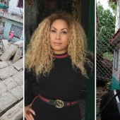 Osdalgia, cantante cubana afectada por huracán