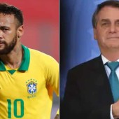 Neymar: "Bolsonaro reelegido, Brasil campeón del Mundial y todos felices"