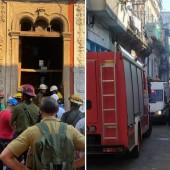 Niña muere por derrumbe en La Habana