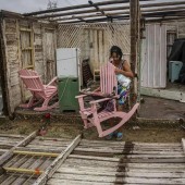 Viviendas afectadas por Ian en Pinar del Río