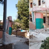 Demolición de restaurante La Carreta