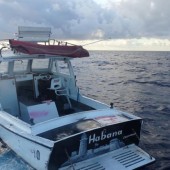 Barco de migrantes cubanos interceptados por USA