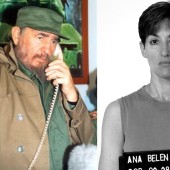 Fidel Castro y Ana Belén Montes